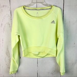 Adidas cropped sweater